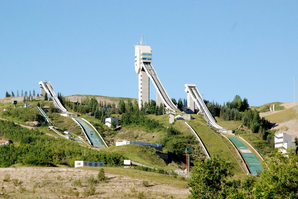 Canada Olympic Park, Calgary by jackborno