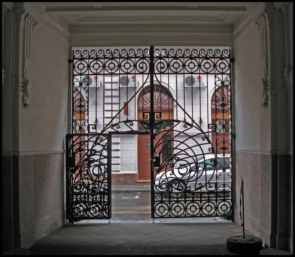 Passageway Budapest by Peter Downes