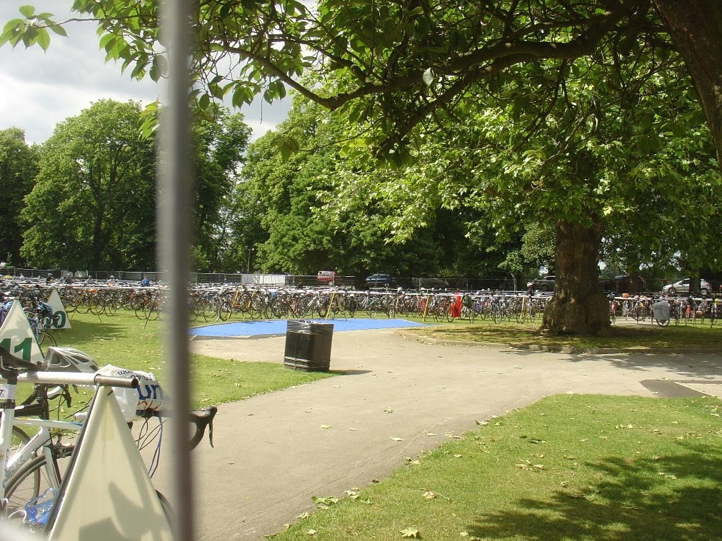 Now, where is my bike?(20th Nokia Windsor Triathlon) - Alexandra Gardens, Windsor, Berkshire uk by Paul HART