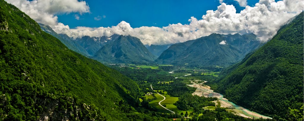 Bovec Valley by ★Tardigrade★