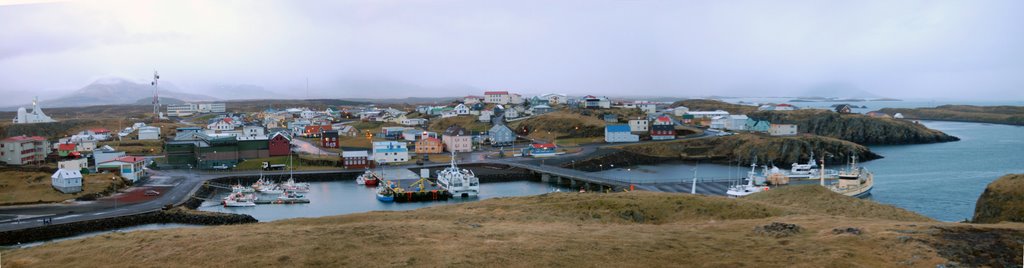 Harbour Stykkisholmur by David Fangataufa