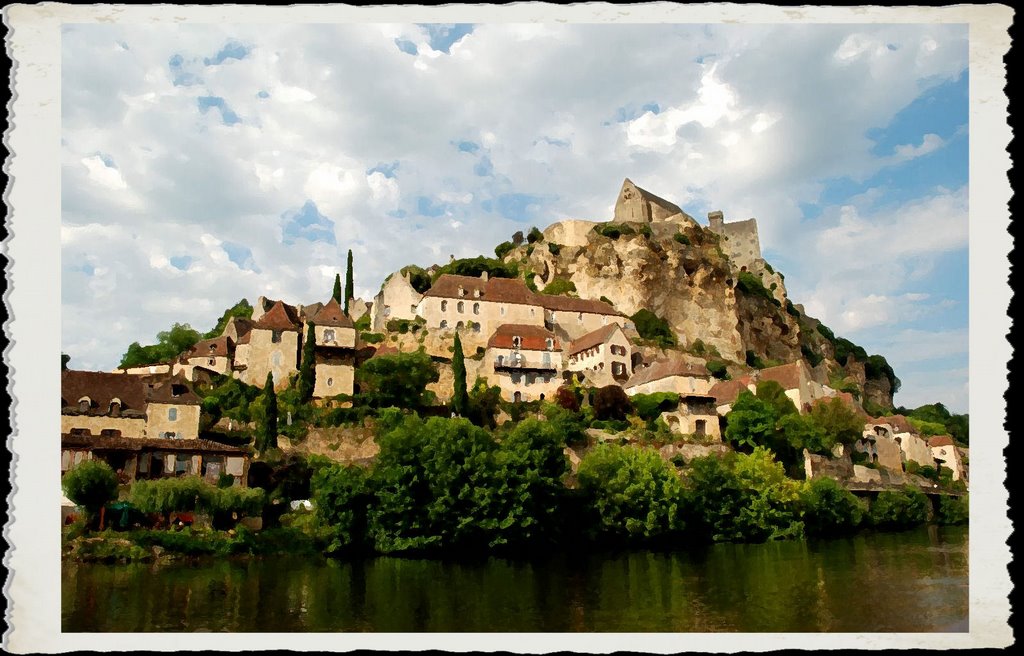 Beynac by Isabelle Bertrand