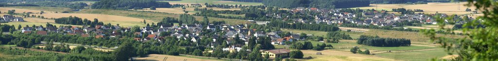 Blick auf Kleinholbach und Girod (aus 5 Bildern) by Olaf Nitz