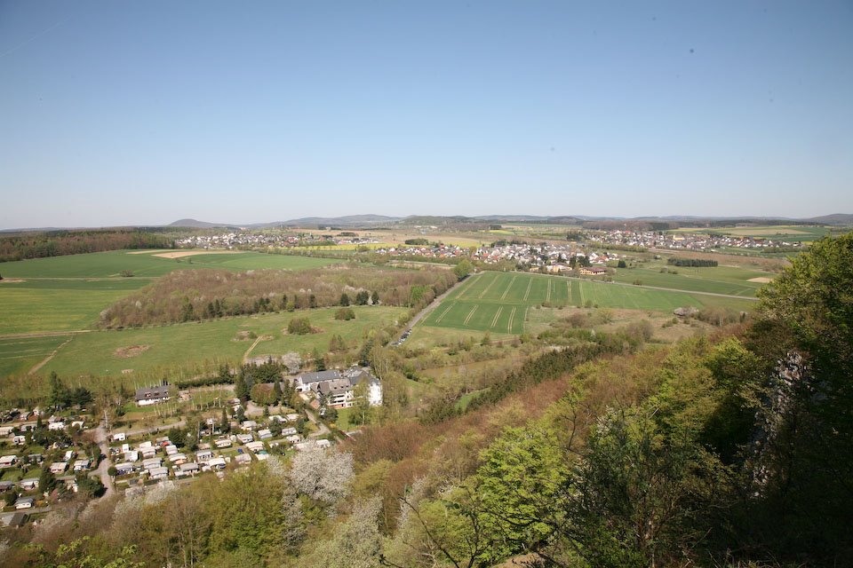 Blick nach Klein- Großholbach und Girod by Olaf Nitz