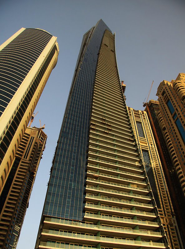 Dubai Marina Skyline 2010-06 by piesepank