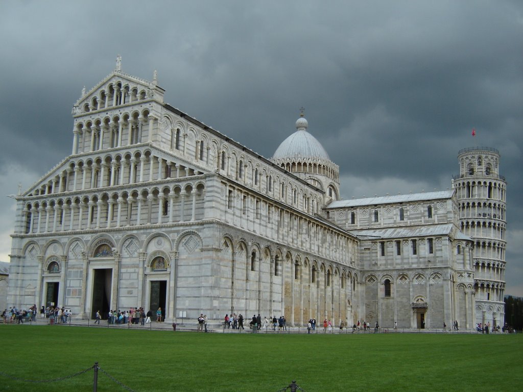 Pisa, torre e duomo by La Mugna