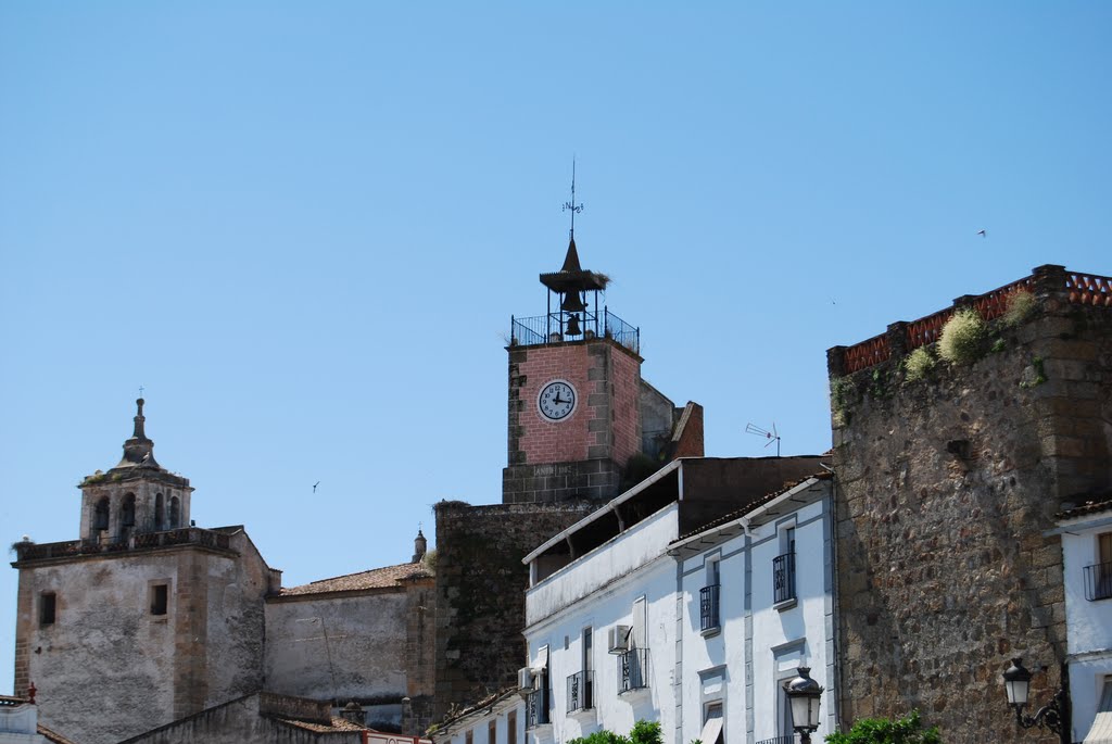 ALBURQUERQUE, EN LA TORRE DEL RELOJ. by Isidlo