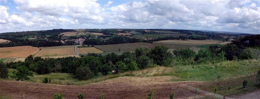 Panorama depuis Montaïn (82) en direction de Labourgade et Lafitte by bernard giguet