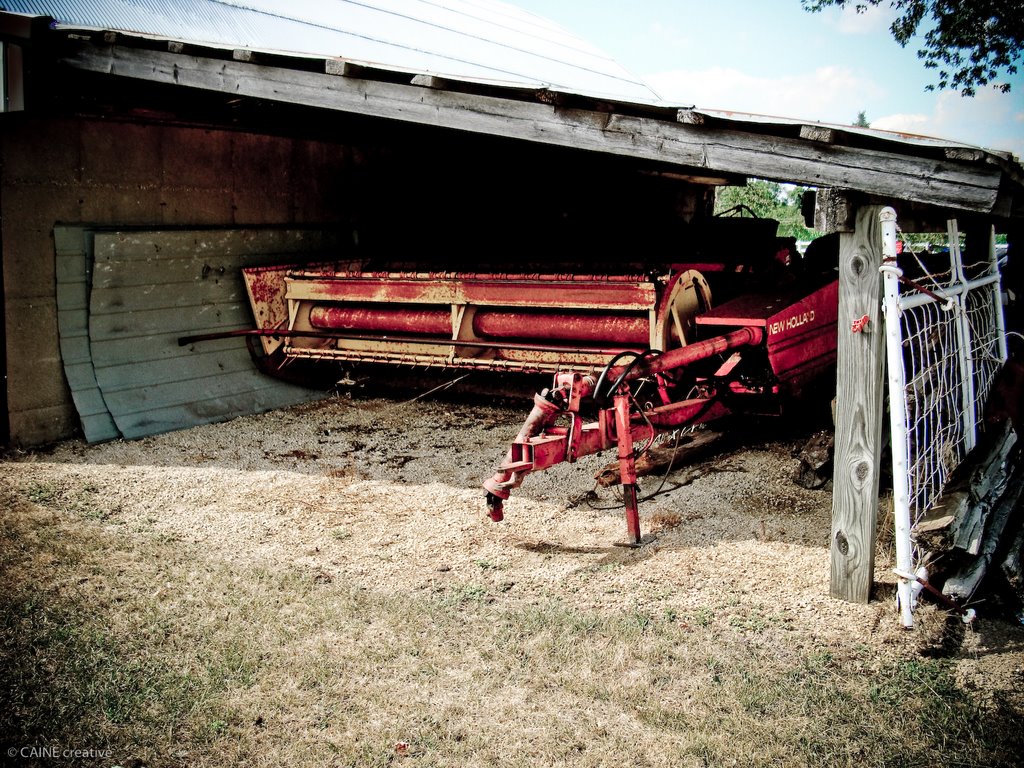 Retired Haybine by jason caine photography