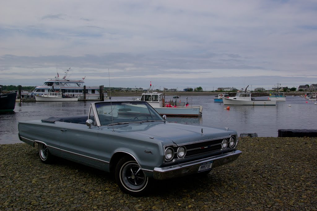 Classic Car at Rye Harbor by AHxJB