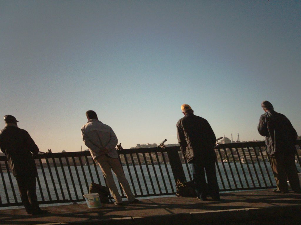 Galata Bridge-Galata Koprusu by AliZiya