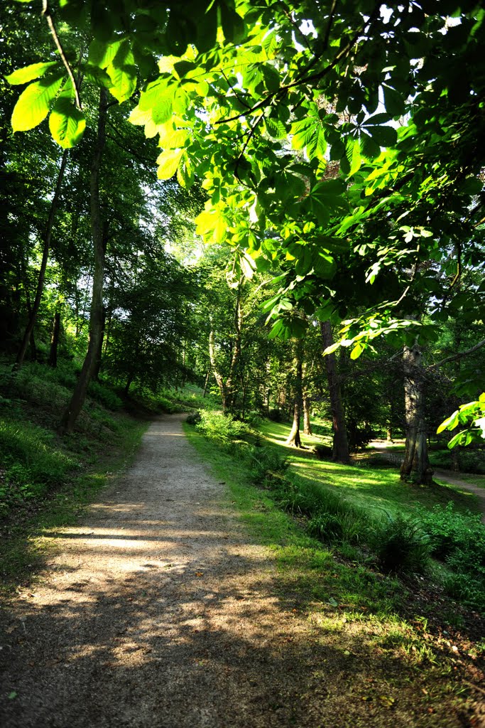 Der Marienberger Park by Holger Uwe Schmitt