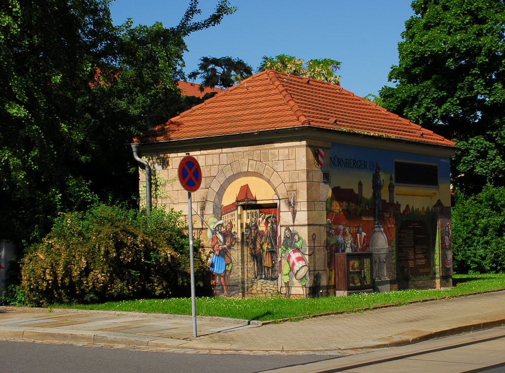 Am Nürnberger Ei in Dresden by mgseewald