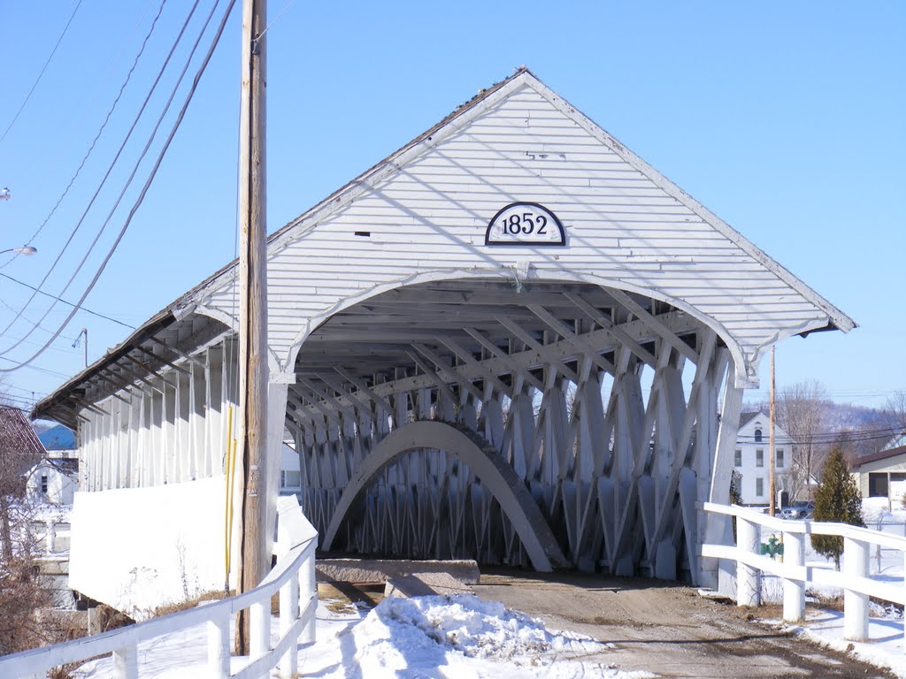 Groveton Covered Bridge 1852 by JBTHEMILKER