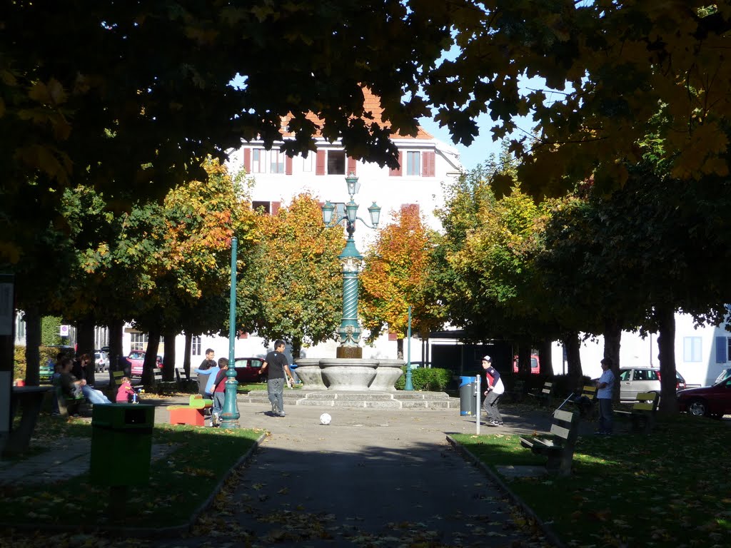 La Chaux-de-Fonds, place du Bois by Lièvre Georges