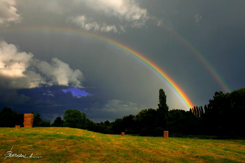 Sous l'orage d'été...COULAINES. SARTHE. FRANCE. by BORDEAU Alain.(NO VIEWS!)