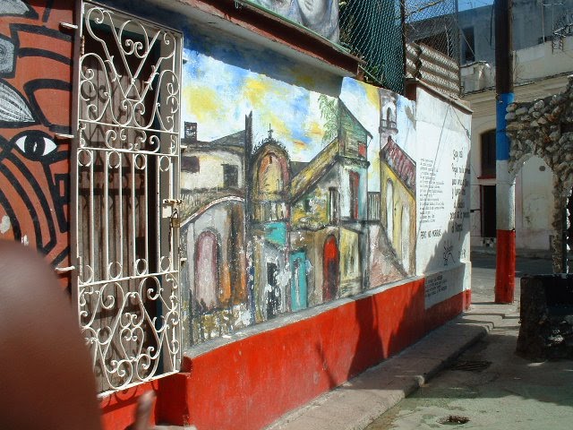 Callejon de Hamel, La Habana, Cuba by Lucien Kivit