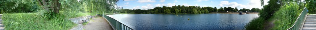 Orankesee - Landzunge (Panorama) by Swarley