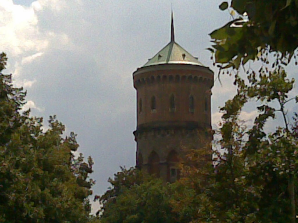 Wasserturm in Colmar-F by St.Lucia