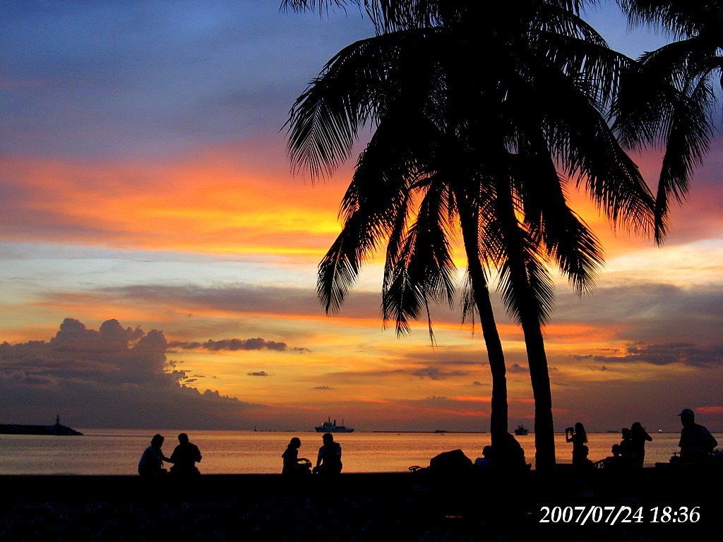 Manila Bay Sunset by yamadatrans