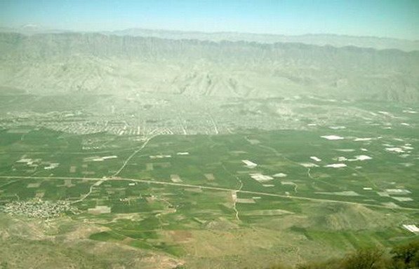 Kazerun View from Southern Mount by Koorosh Parsian