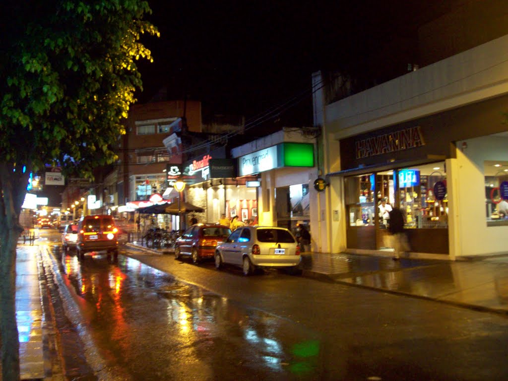 Calle Belgrano nocturna by gonzalo_max18