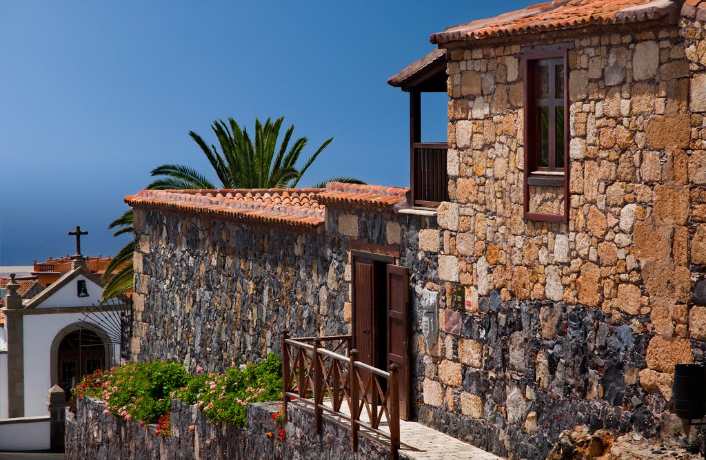 Museo Casa de El Capitán (detalle fachada). San Miguel de Abona - Tenerife Sur by Turismo San Miguel de Abona. Tenerife Sur