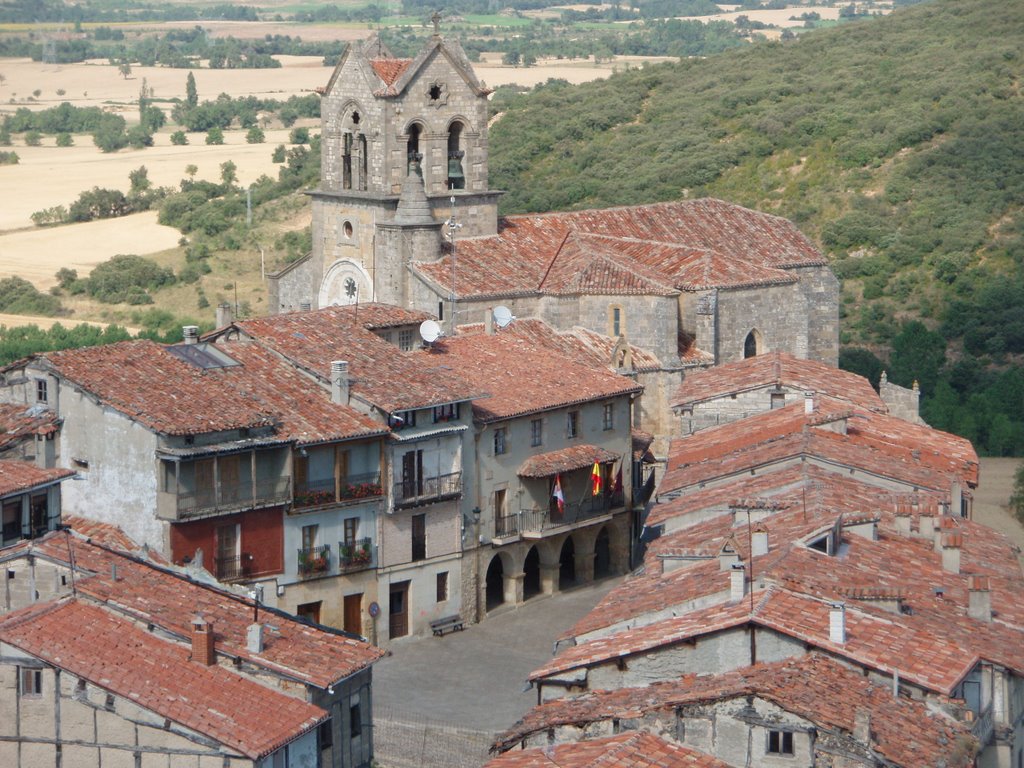 Iglesia de San Vicente desde el Castillo by Yago, Valladolid