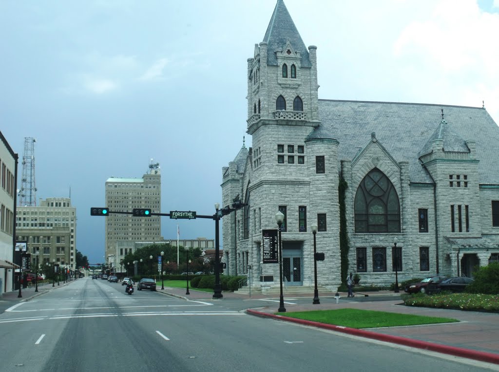 Downtown Beaumont TX by clklock