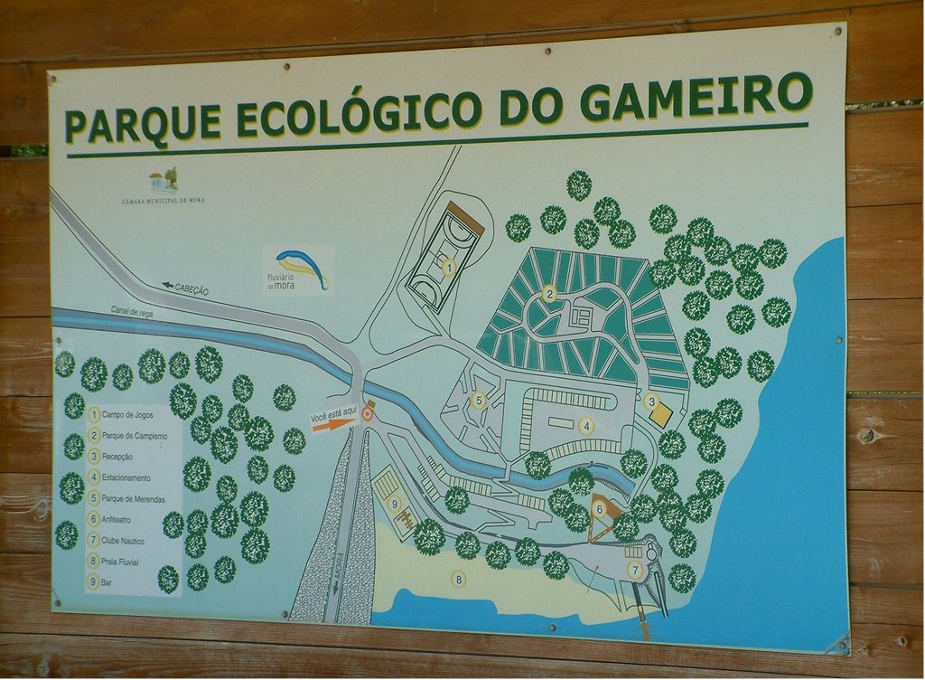 P. Ecológico do Gameiro Mapa by Ivo_23