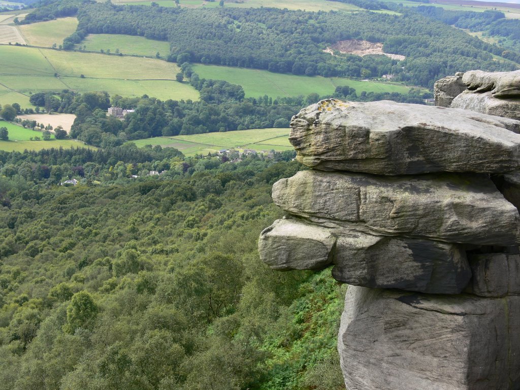 Curbar edge by John Eley