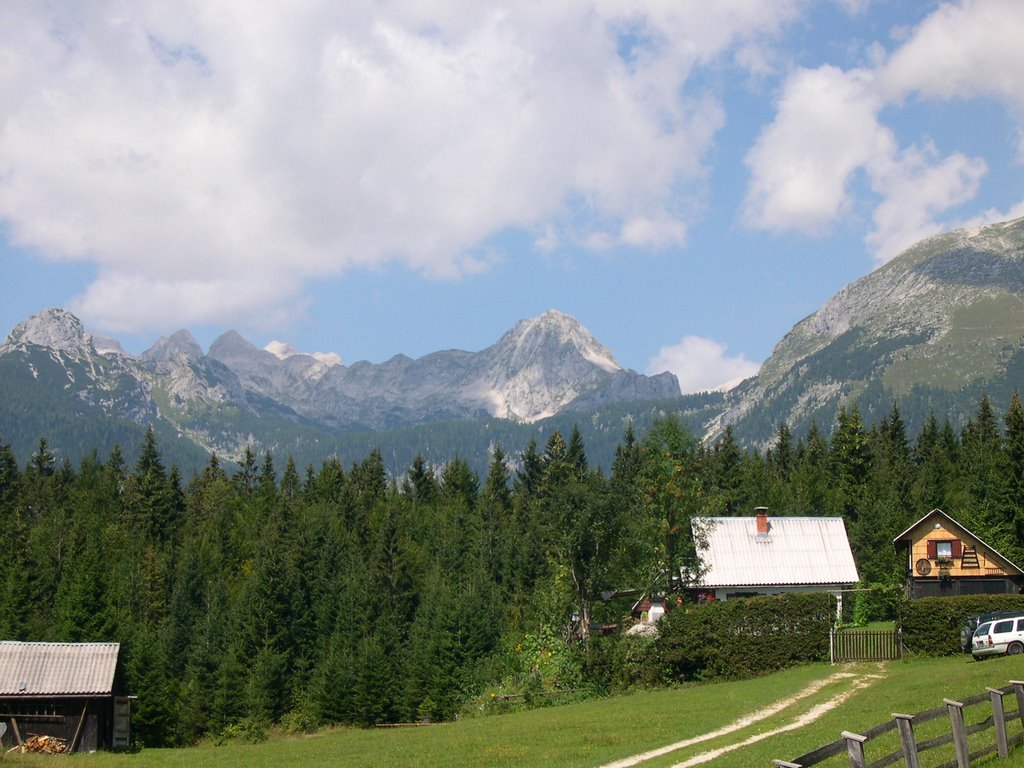 Mišel vrh, view from Lom, Slovenija by Mario MB