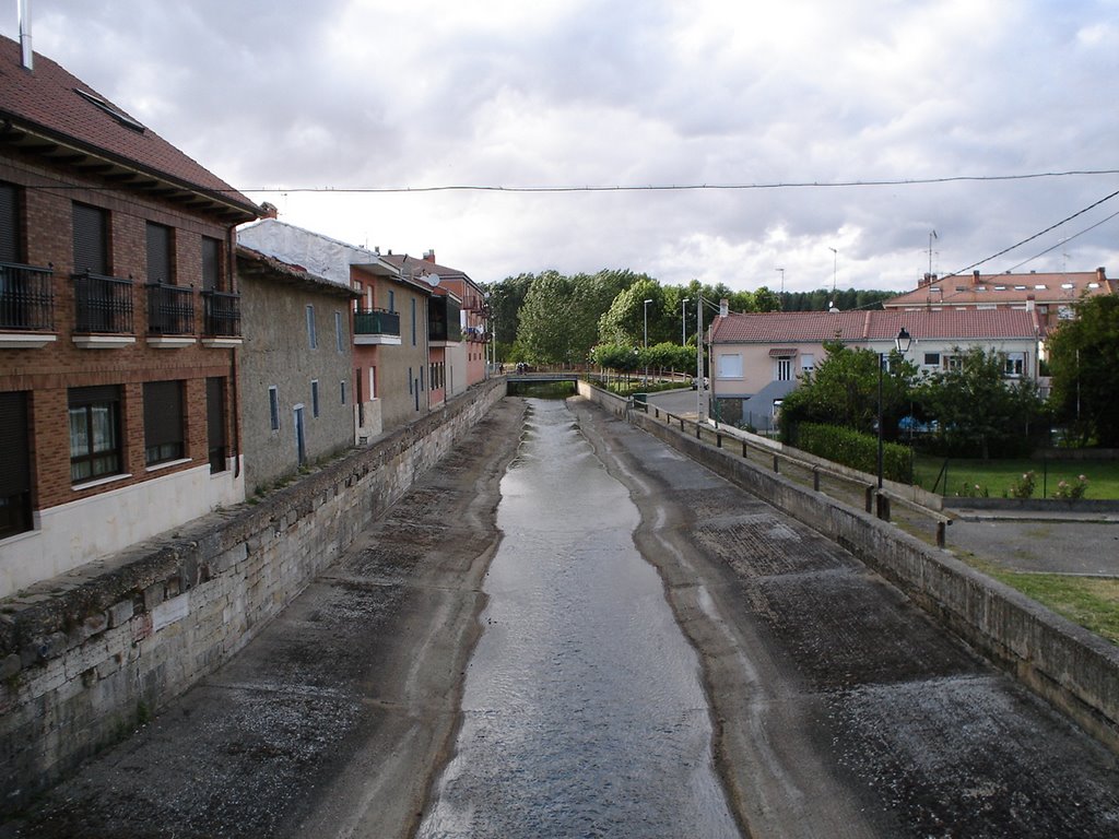 Flujo inferior, río Orbigo by sbaauw