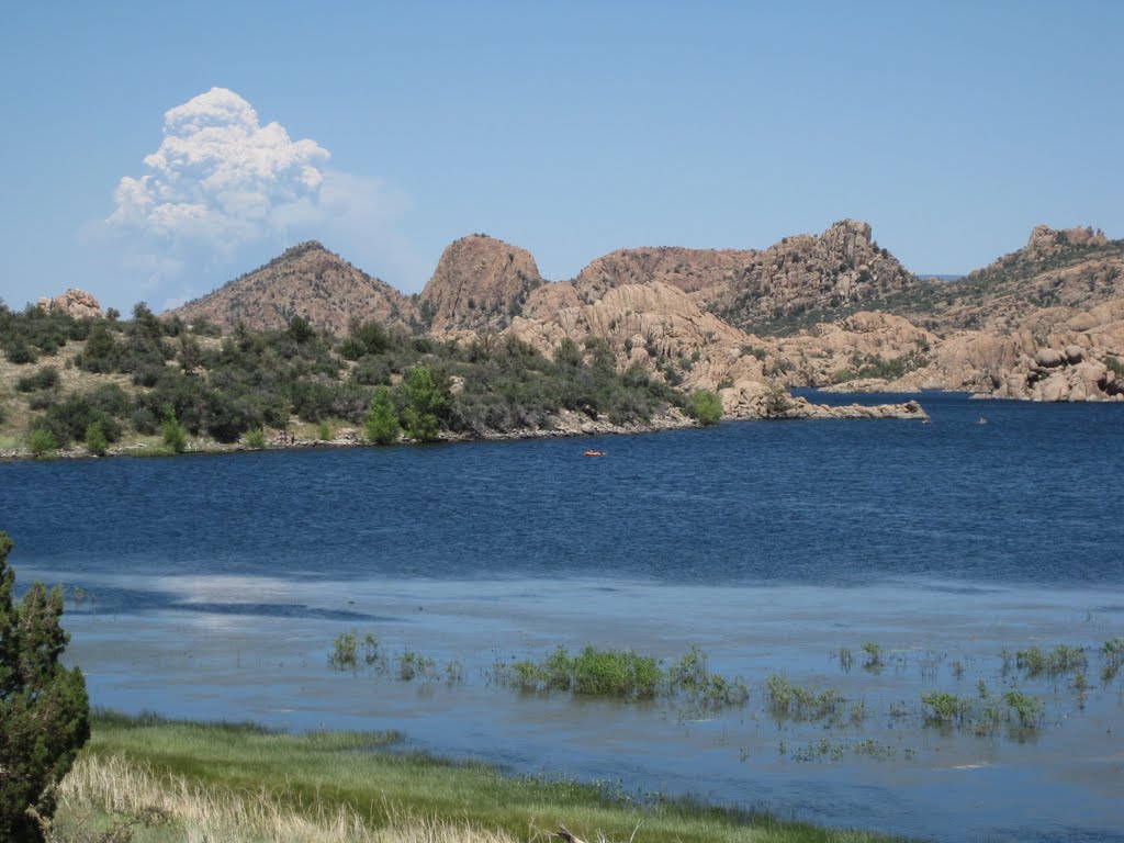 Start of Schultz Fire, June 2010 by The Claw