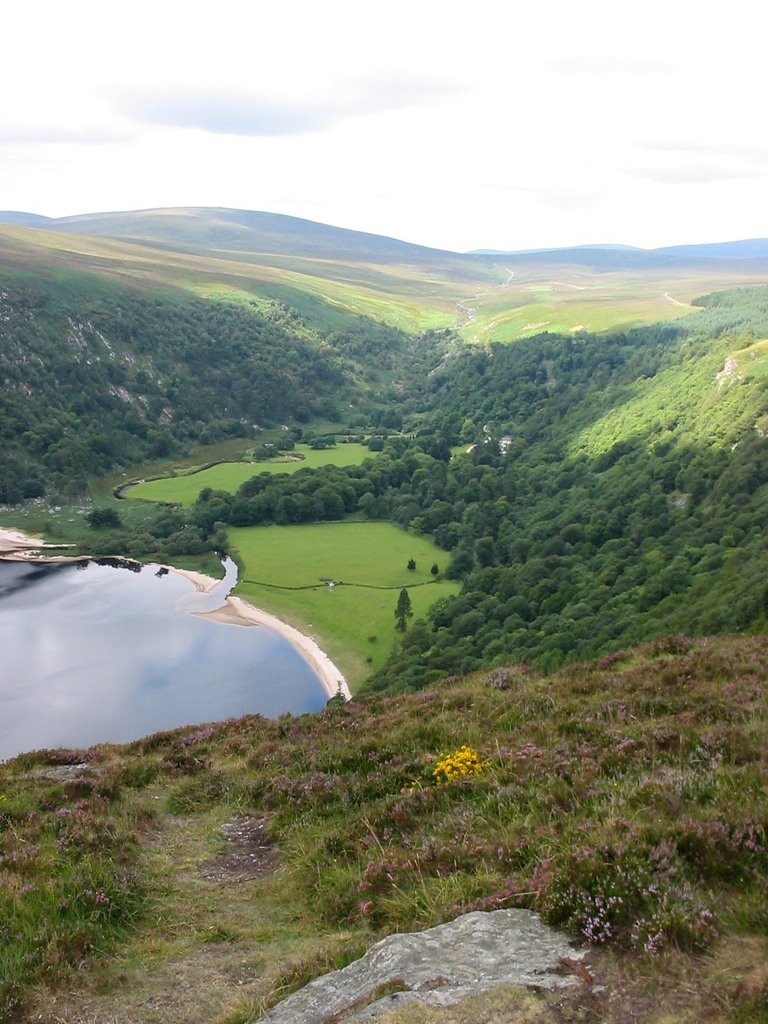 Lough Tay, near Sally Gap, August 2005 by fagista