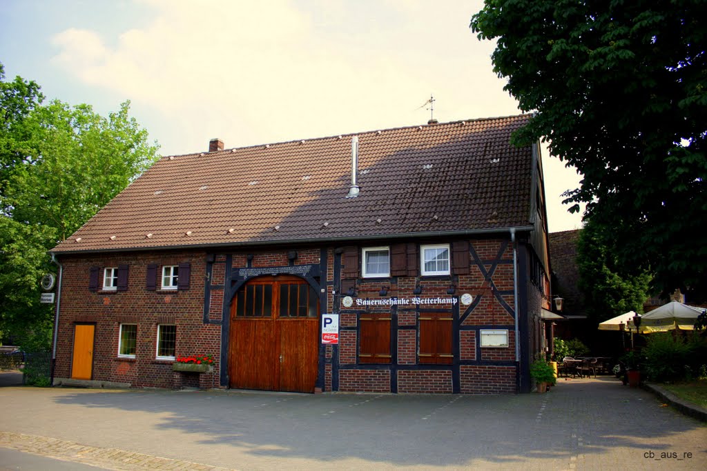 Recklinghausen, Suderwich, Sachsenstrasse, Bauernschänke Gaststätte Wetterkamp, Hofroge by cb_aus_re