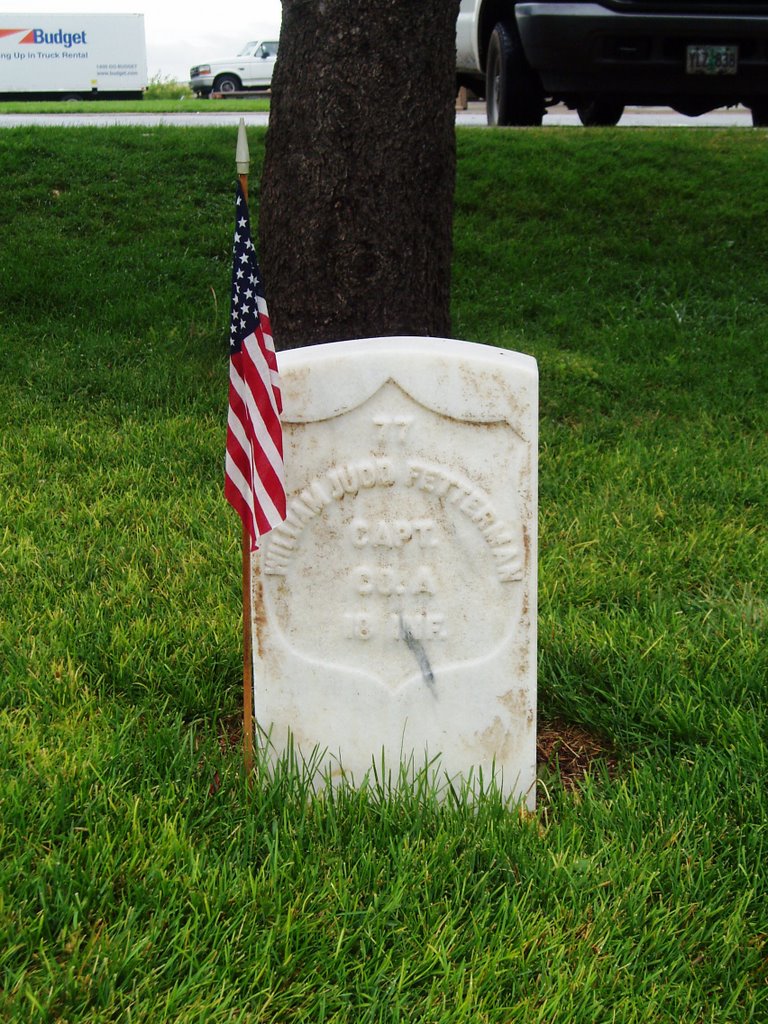 Little Bighorn National Cemetery. Grave of Captain Fetterman by Vasily  Vlasov