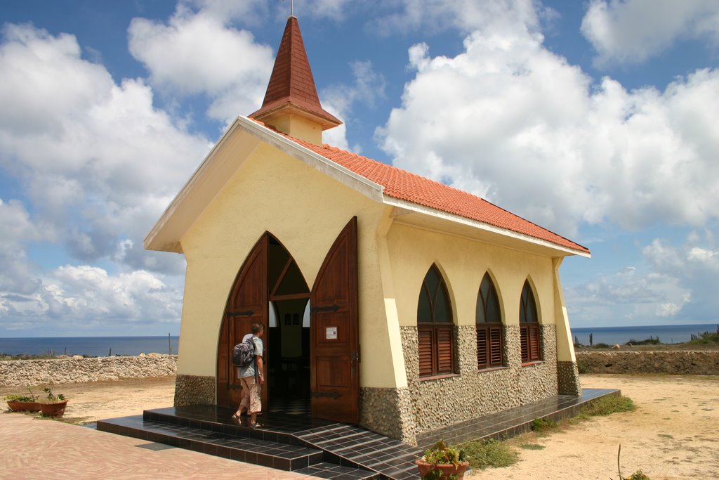 Alto Vista Chapel, Aruba by Hans Sterkendries