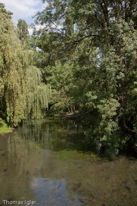 Cormery - vue sur l'Indre by Thomas Igler