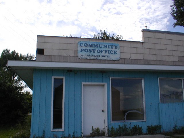 Post office, Angus, MN 56712 by matchboxND