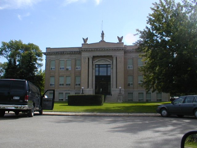 Pembina County Courthouse, Cavalier, ND by matchboxND