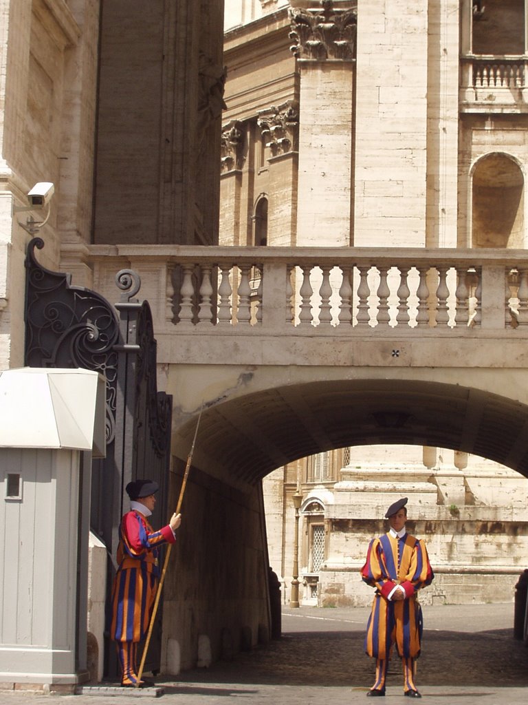 Arch of the Bells, St Peter's, Rome by Peter White