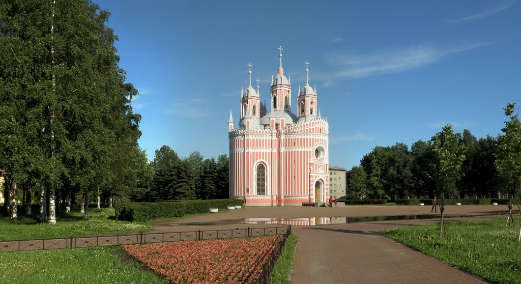 Церковь Рождества Иоанна Предтечи (Чесменская), арх. Ю. М. Фельтен, 1770-1780 г. by Yuri Sedunov