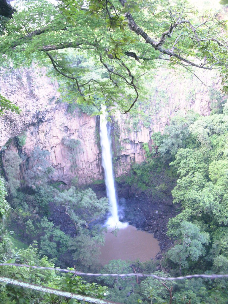 Cascada, Carretera al puerto de La Libertad by Jon Lorenzo