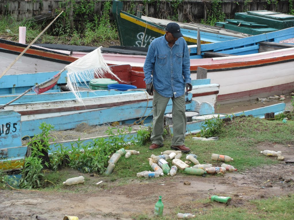 No. 66 Village Boat Warf by Mervyn Romeo