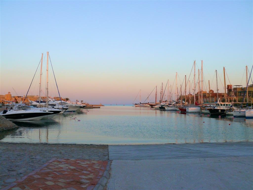 Abu Tig Marina Sunset El Gouna Egypt by mackel2004