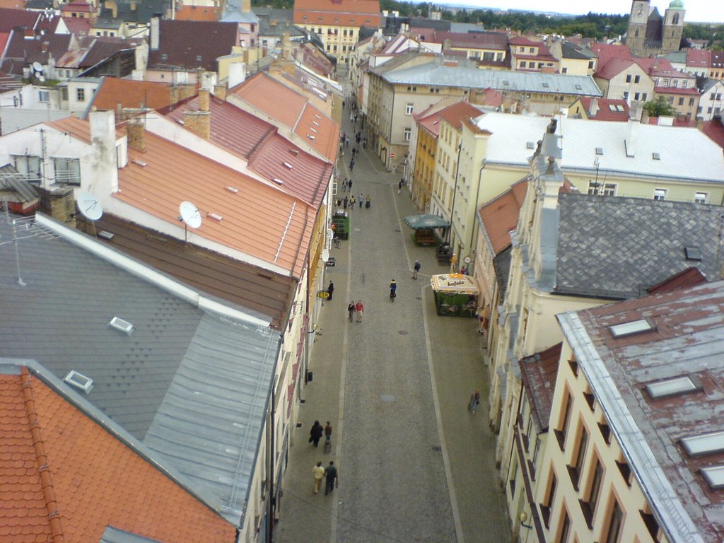 Weiv from Tower (Holy Mother's Gate) Jihlava by Pavel Šmíd