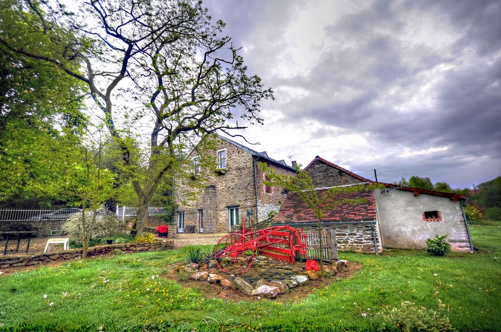 Vie en rose à Couchardon (Creuse) by jl capdeville