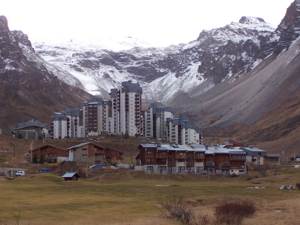 The hotel-towers in tignes by weram