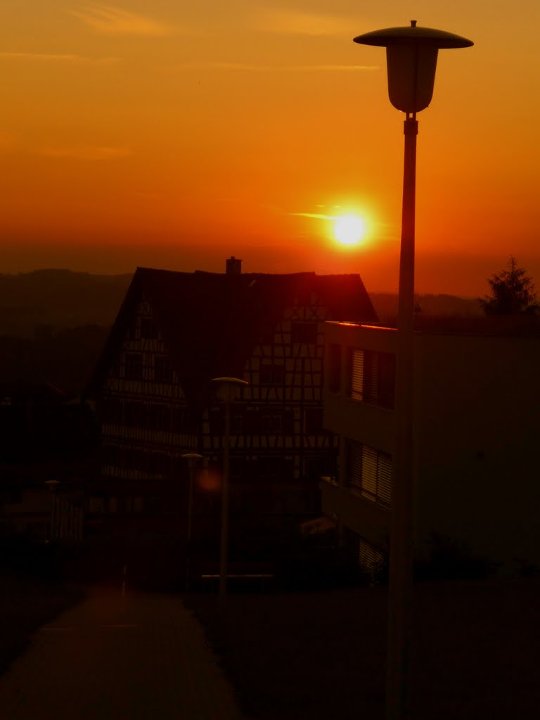 Sonnenuntergang in Andwil by Barnabas Berkeczy